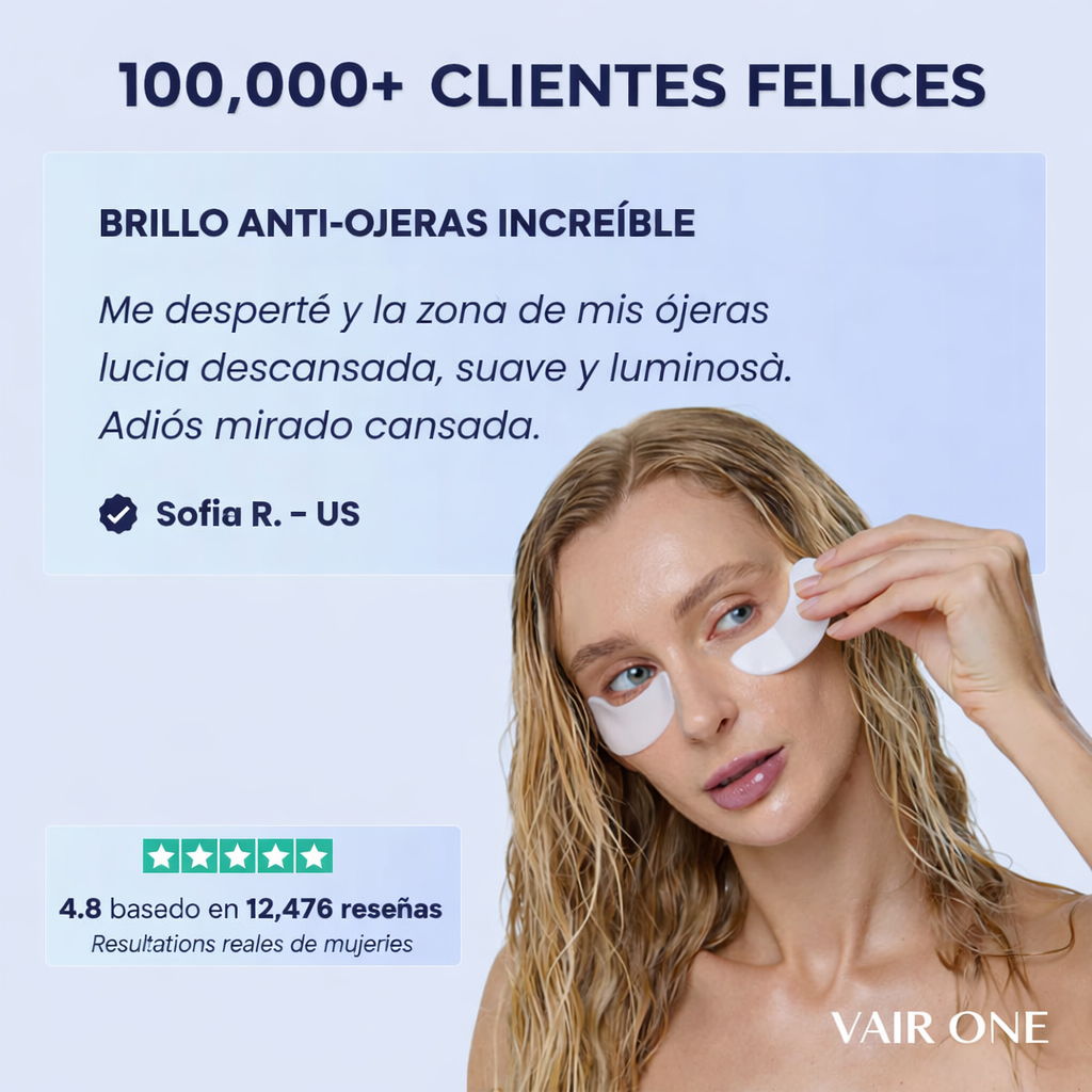 Despídete de las ojeras en 10 minutos✨