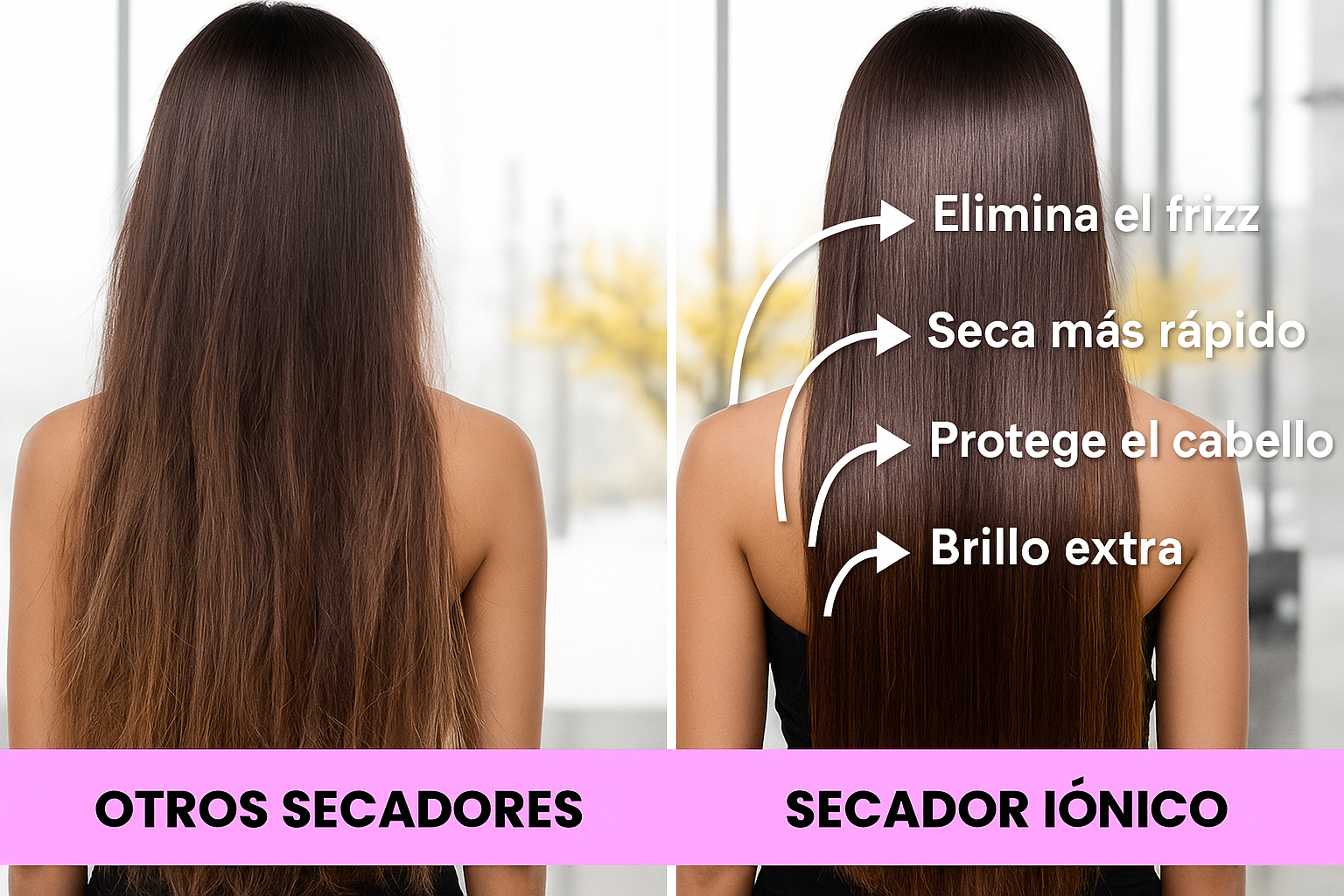 Secador Iónico Profesional Anti-Frizz VAIRONE™