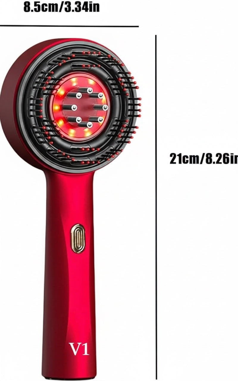 Cepillo masajeador anticaída + serum capilar nocturno