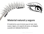 Pestañas magneticas reutilizables